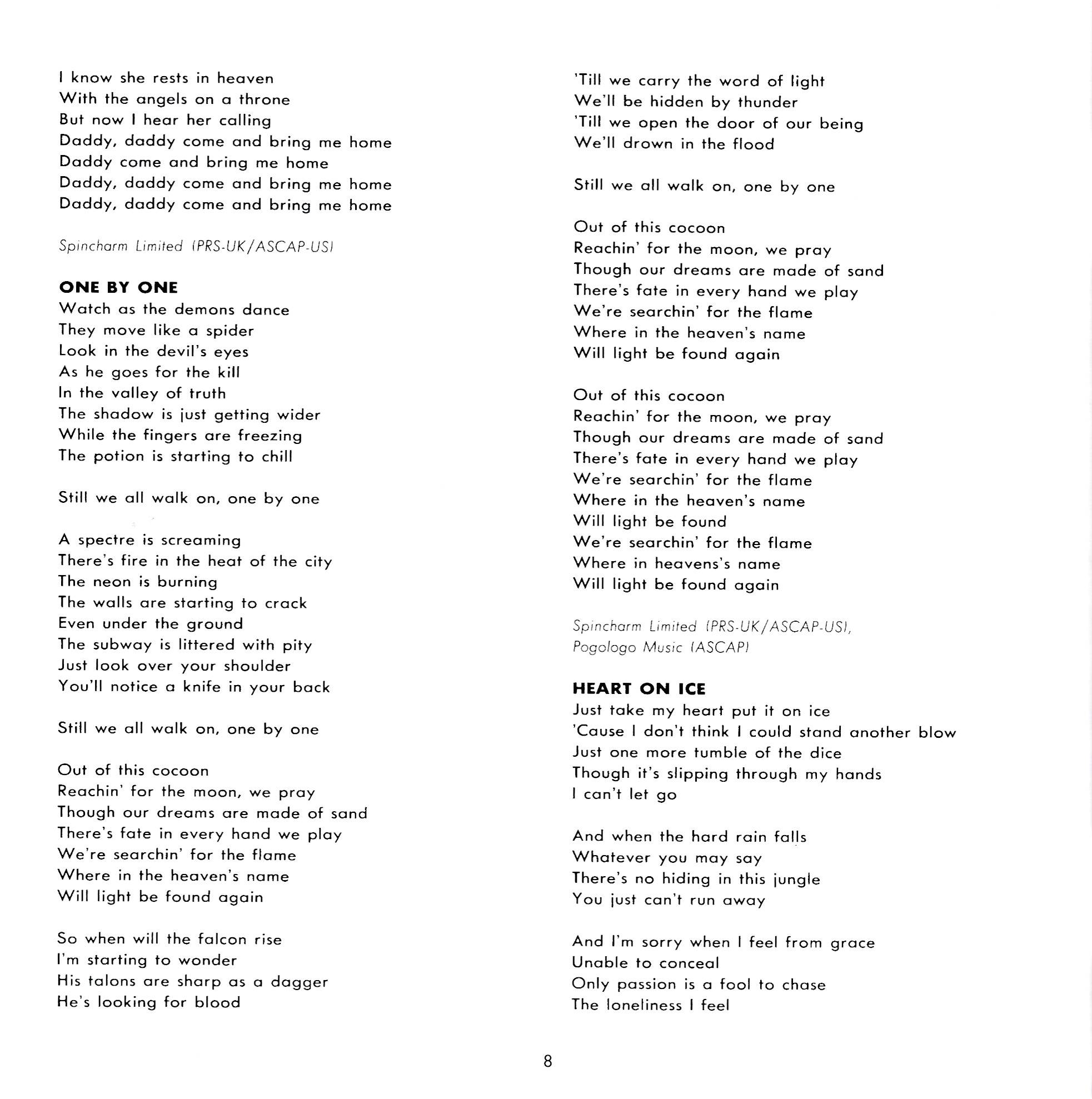 Emerson, Lake and Palmer In The Hot Seat [jbooklet08 jpn]